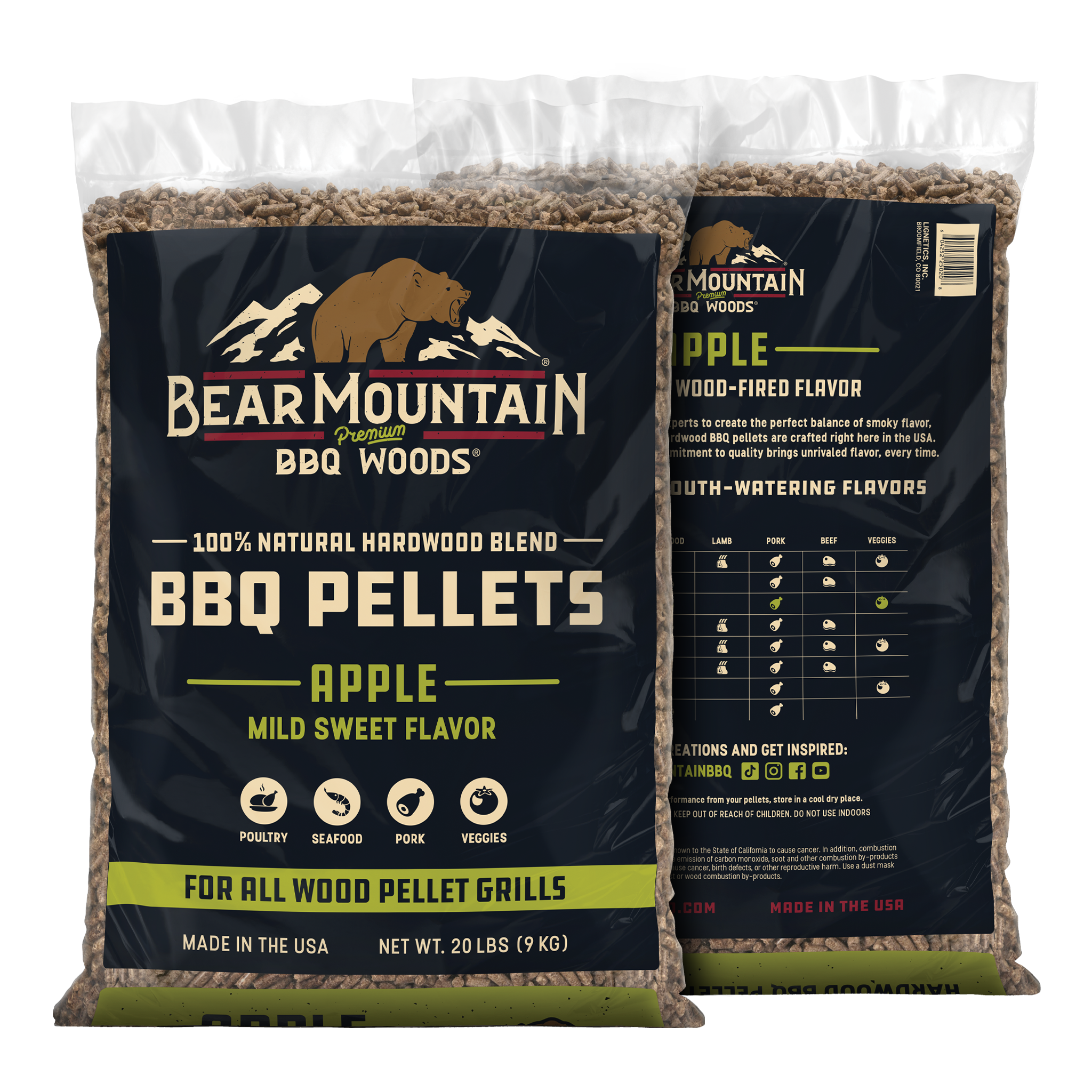Apple BBQ Wood Pellets