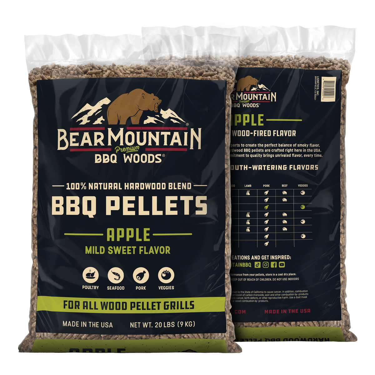 Apple BBQ Wood Pellets