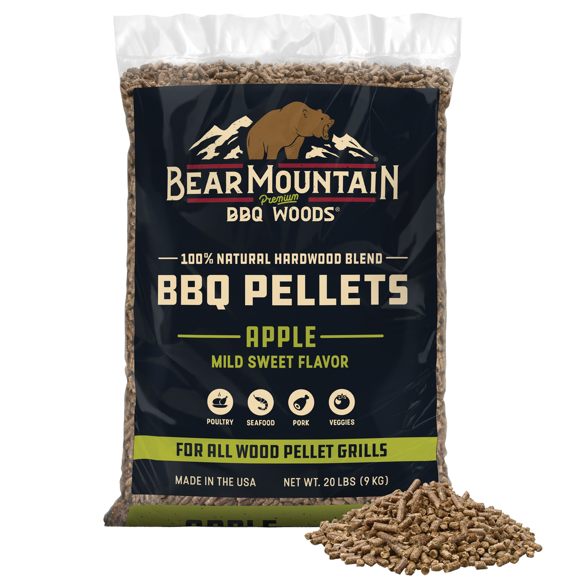 Apple BBQ Wood Pellets
