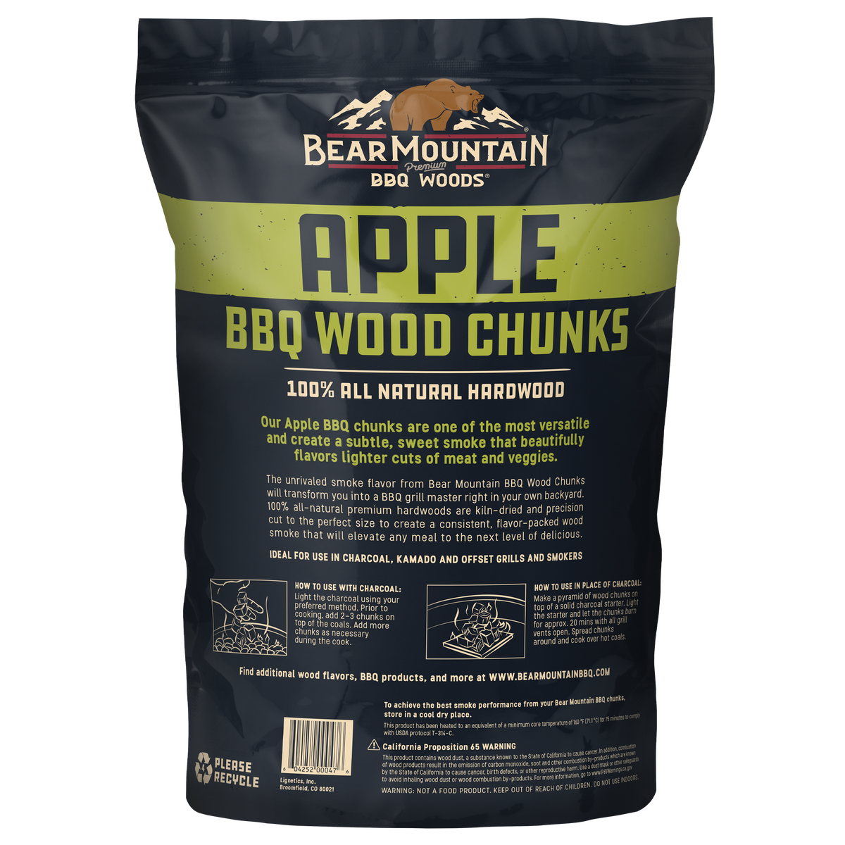 Apple BBQ Wood Chunks