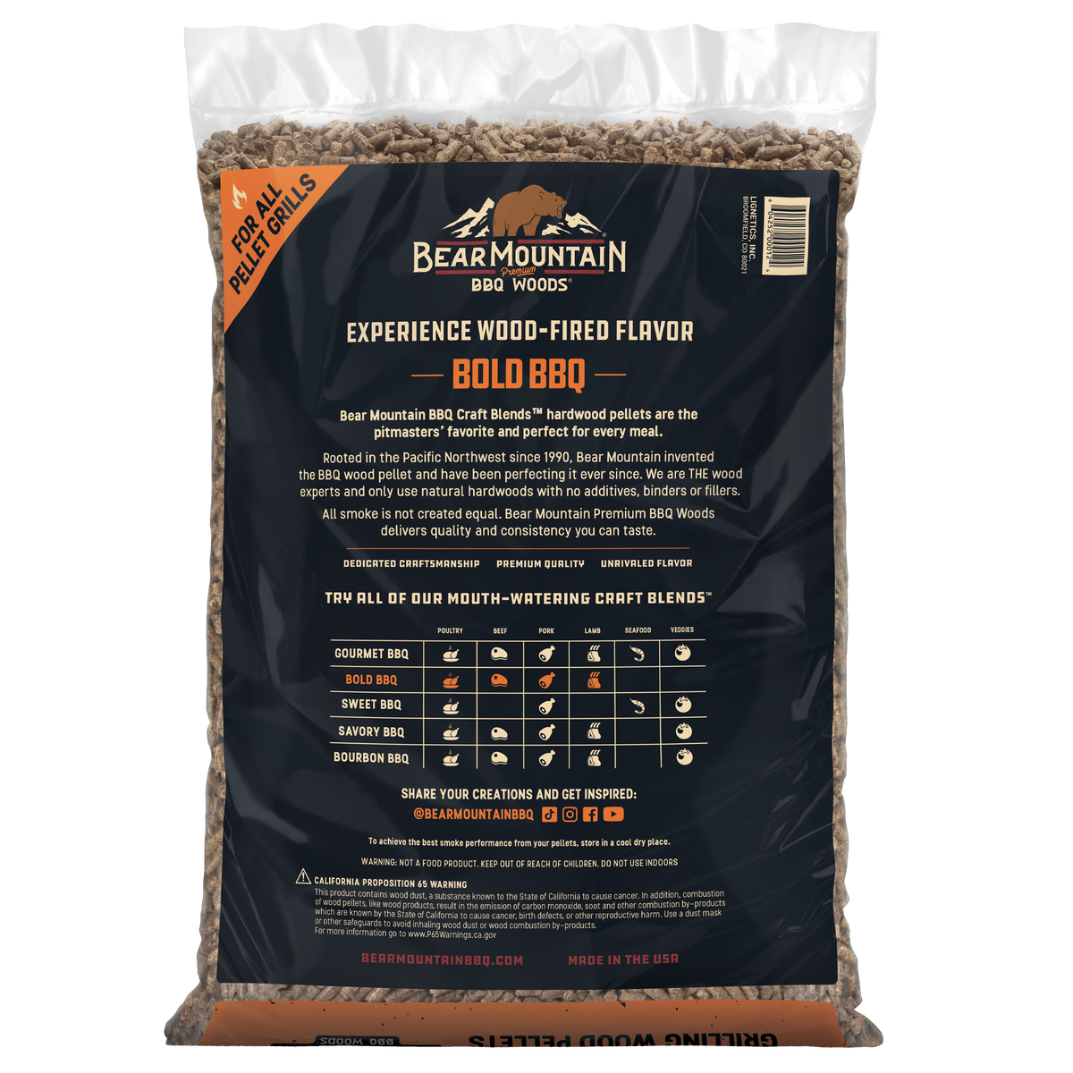 Bold Craft Blends™ Wood Pellets