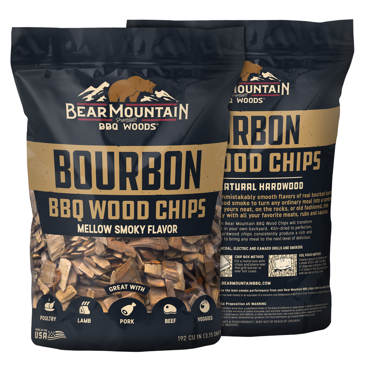 Bourbon BBQ Craft Blends® Wood Chips