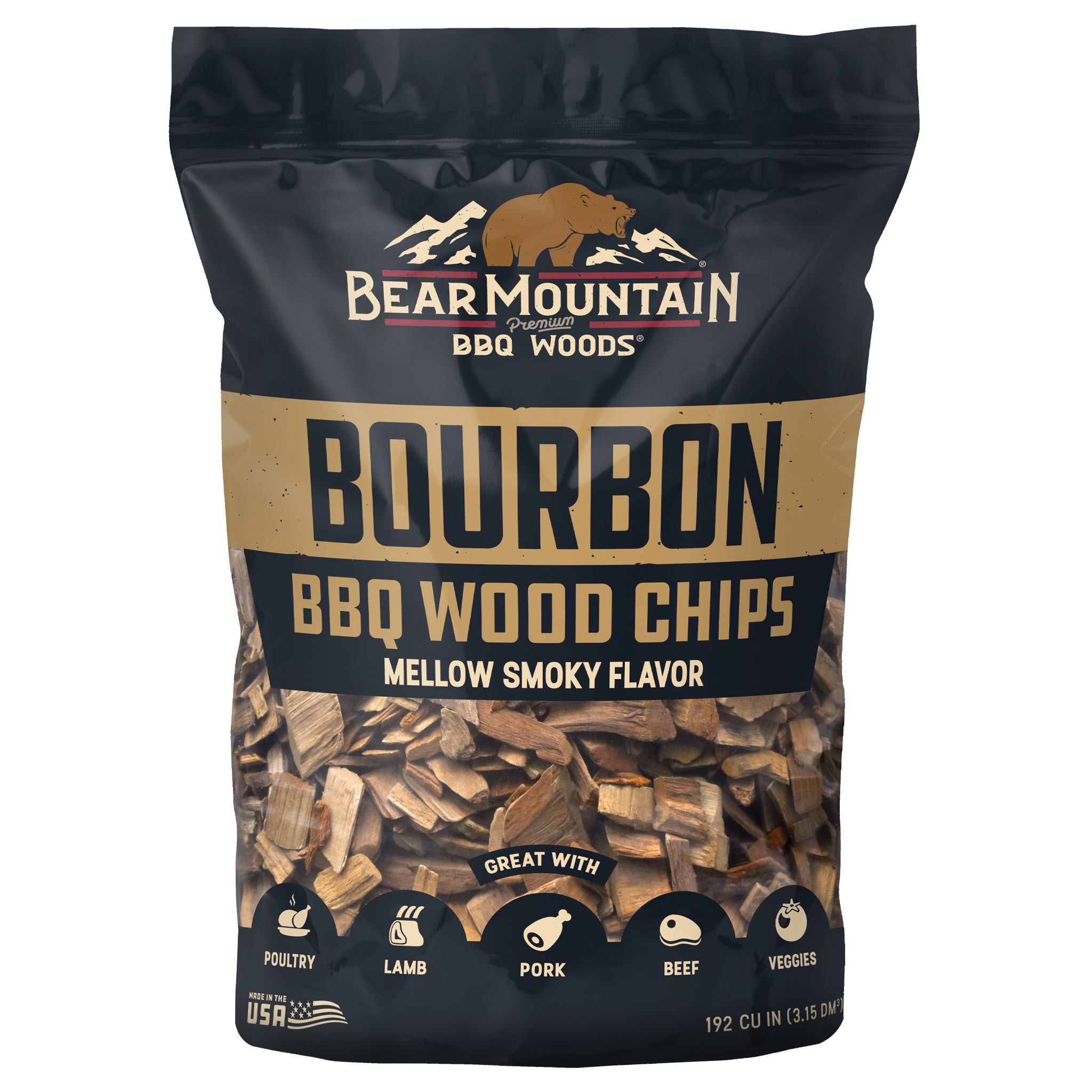 Bourbon BBQ Craft Blends® Wood Chips