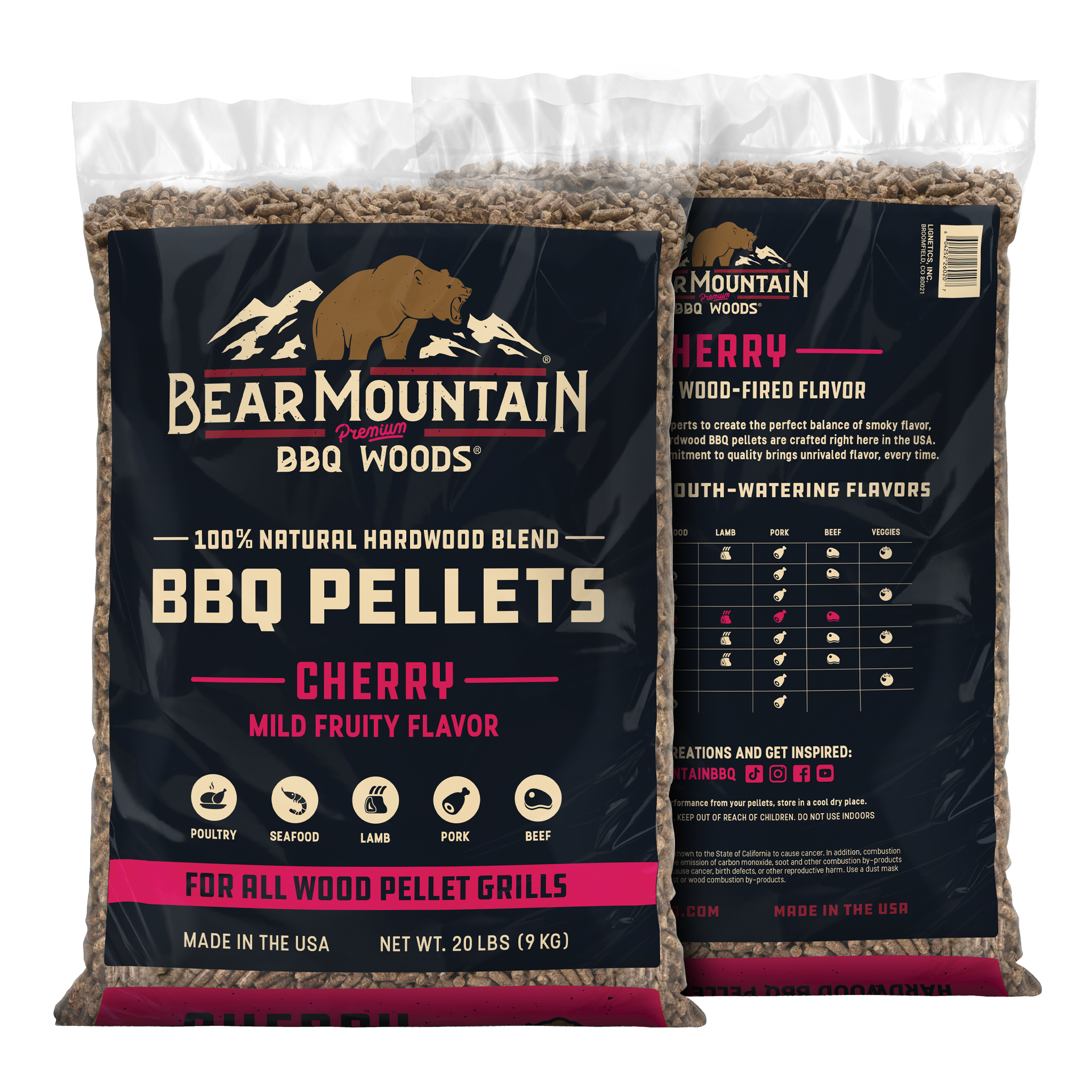 Cherry BBQ Wood Pellets