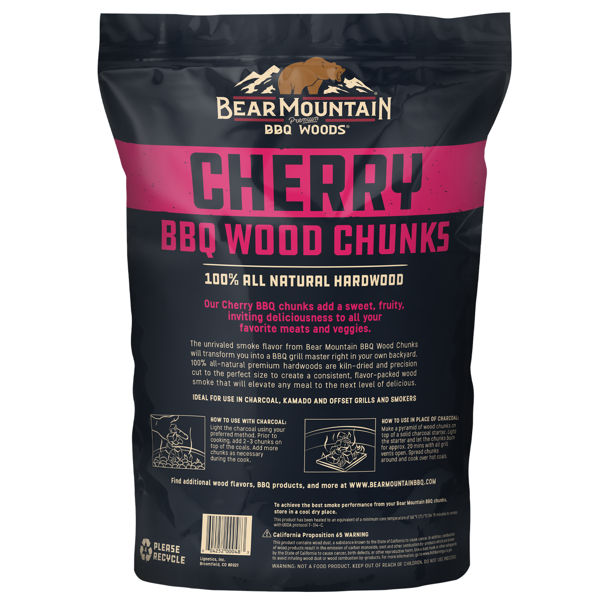 Cherry BBQ Wood Chunks