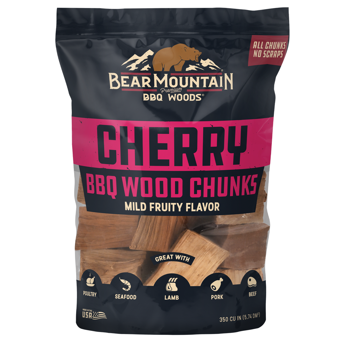 Cherry BBQ Wood Chunks