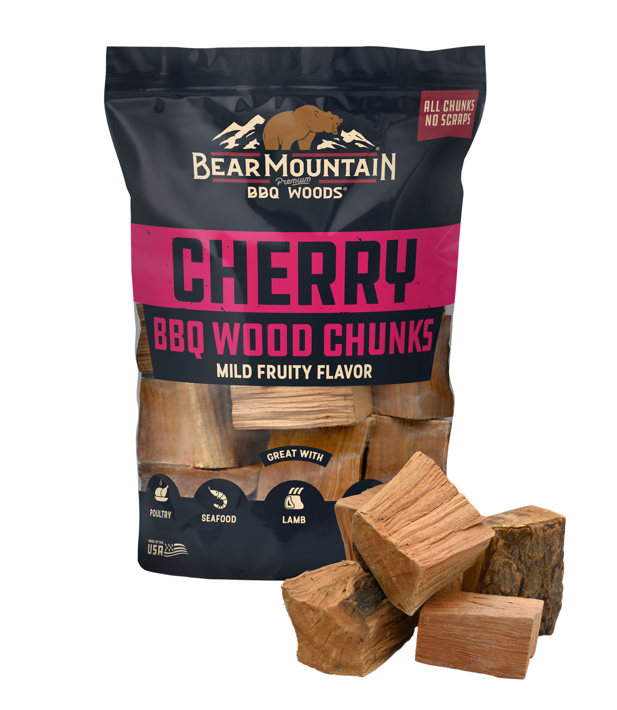 Cherry BBQ Wood Chunks