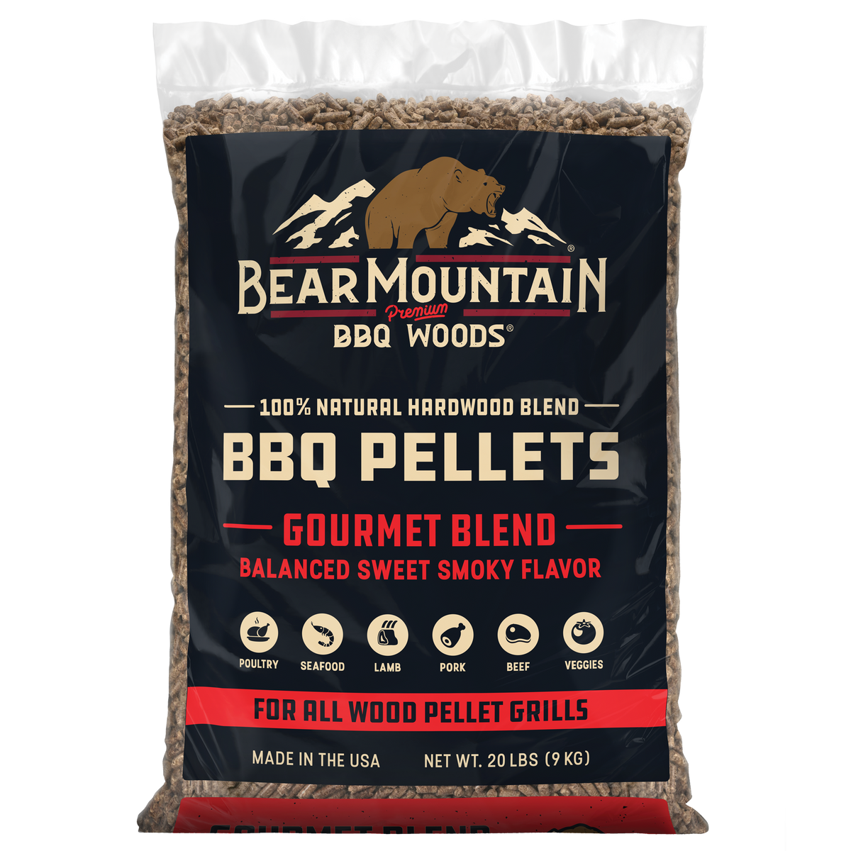 Gourmet Blend BBQ Wood Pellets