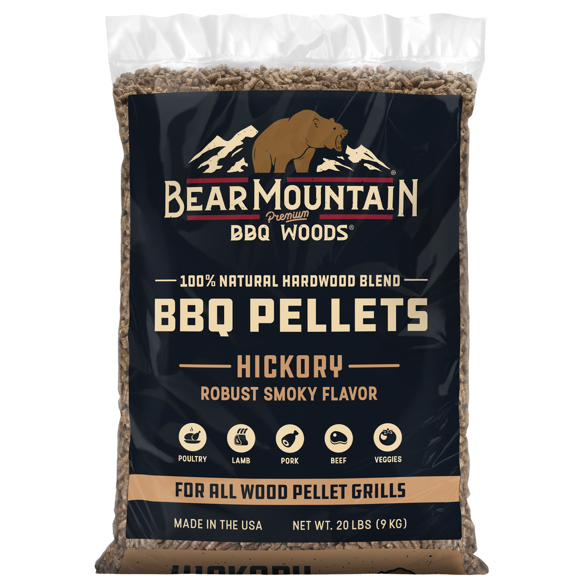Hickory BBQ Wood Pellets