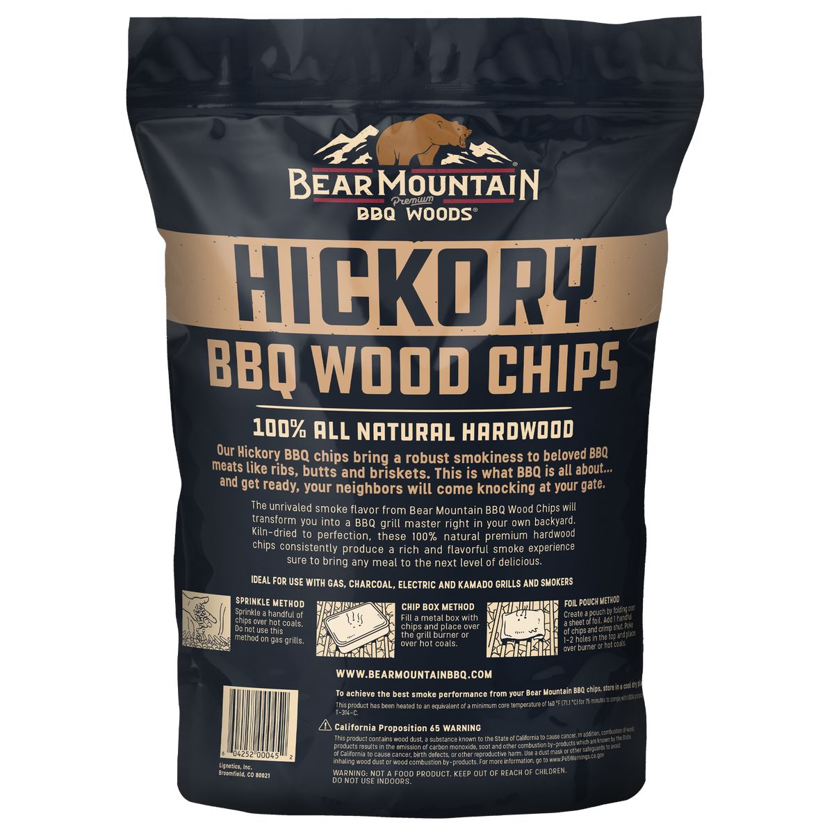 Hickory BBQ Wood Chips