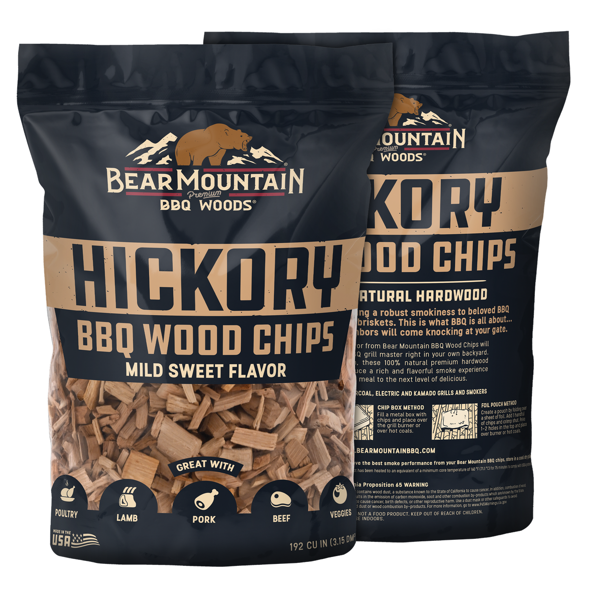 Hickory BBQ Wood Chips