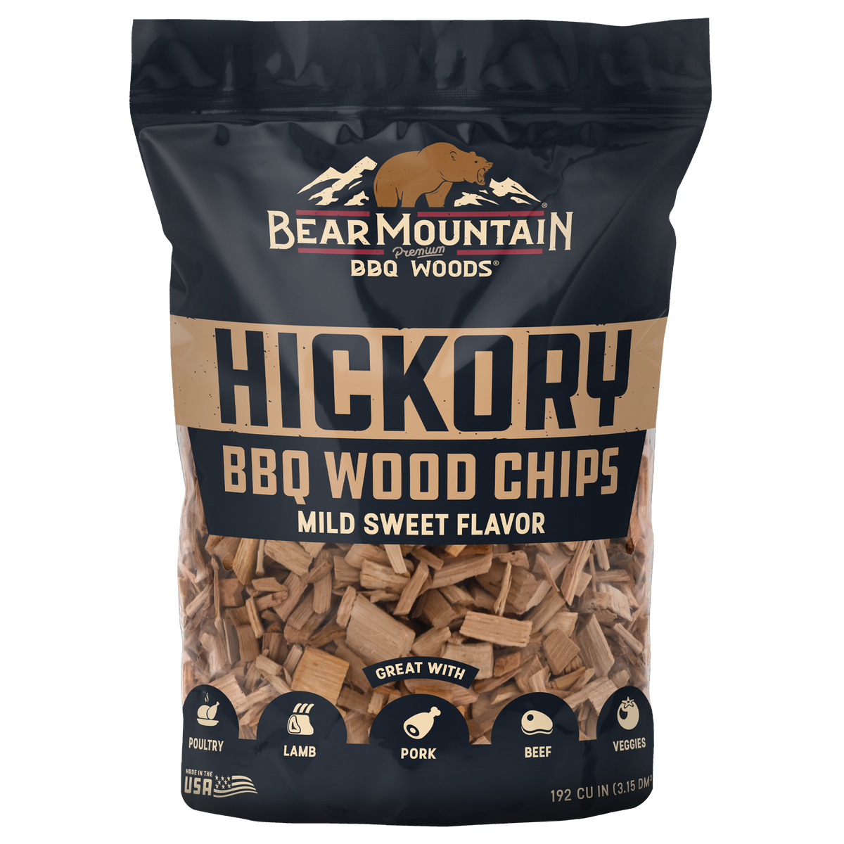 Hickory BBQ Wood Chips