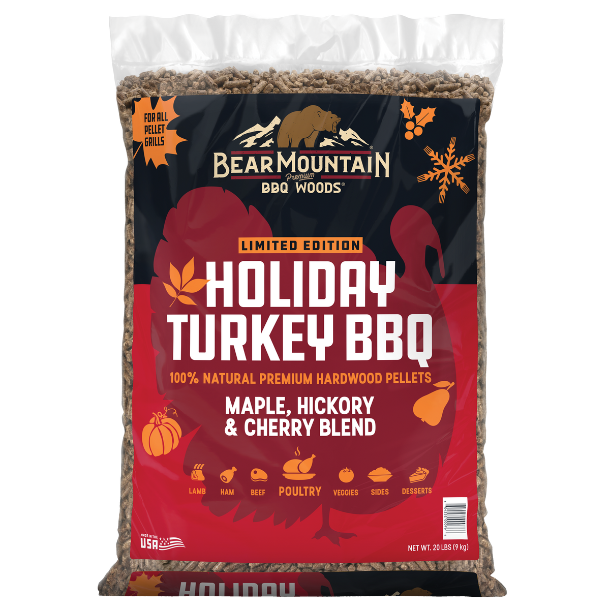 Holiday Turkey BBQ Craft Blends® Wood Pellets