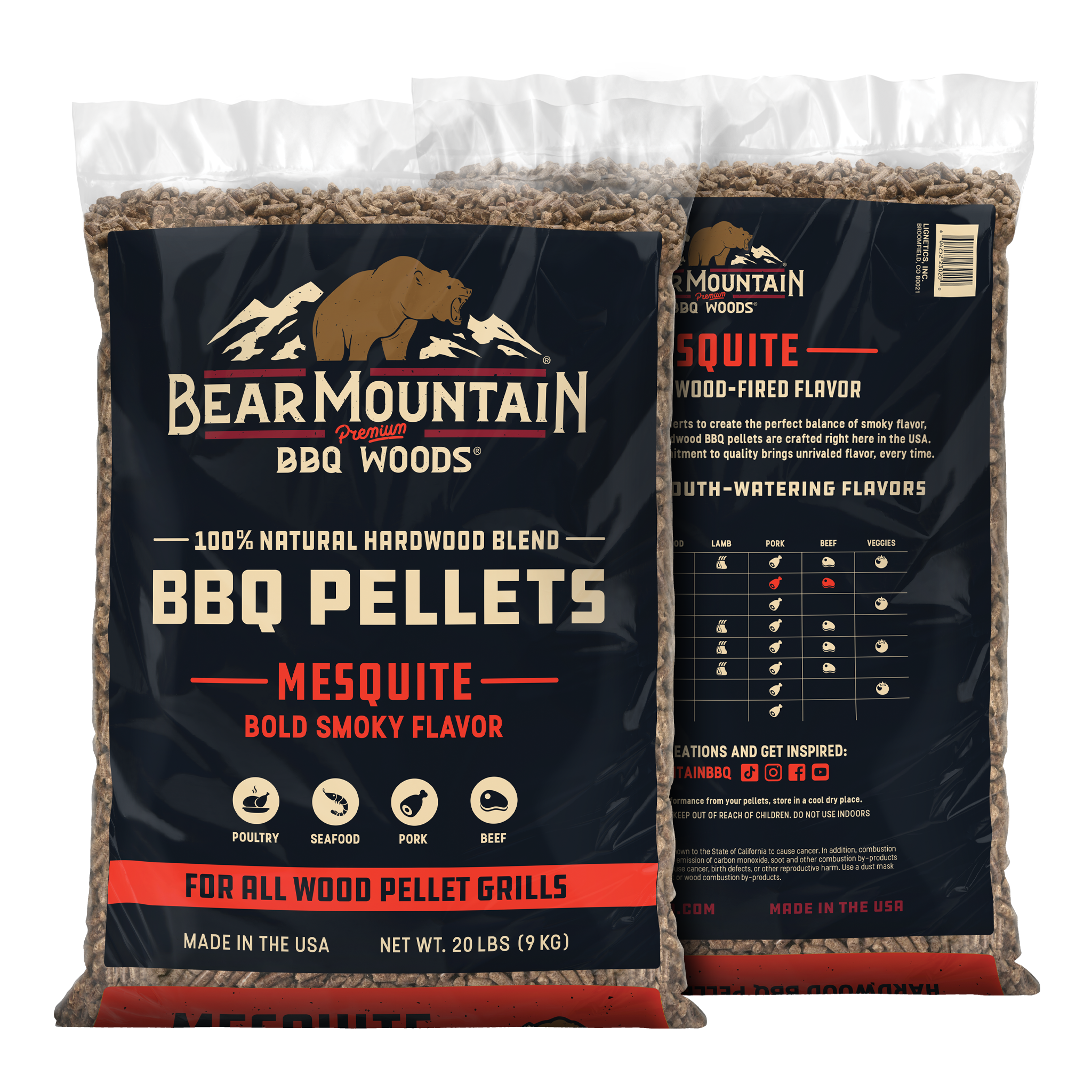 Mesquite BBQ Wood Pellets