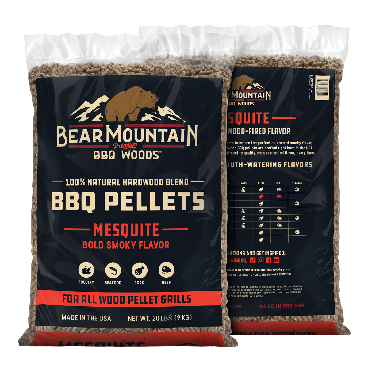 Mesquite BBQ Wood Pellets