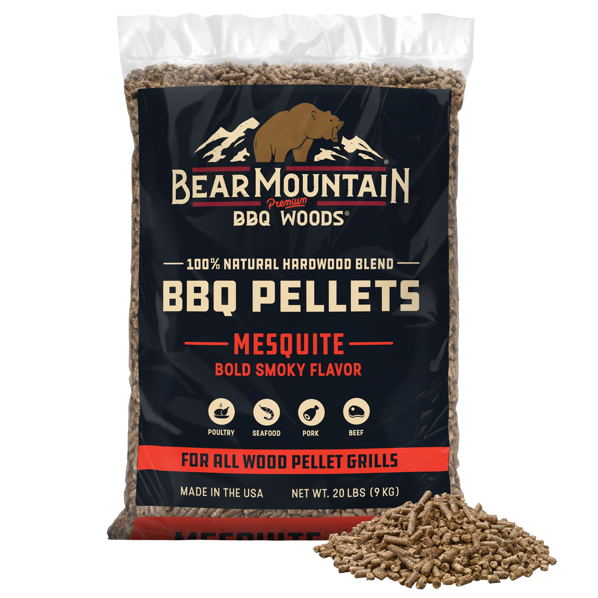 Mesquite BBQ Wood Pellets