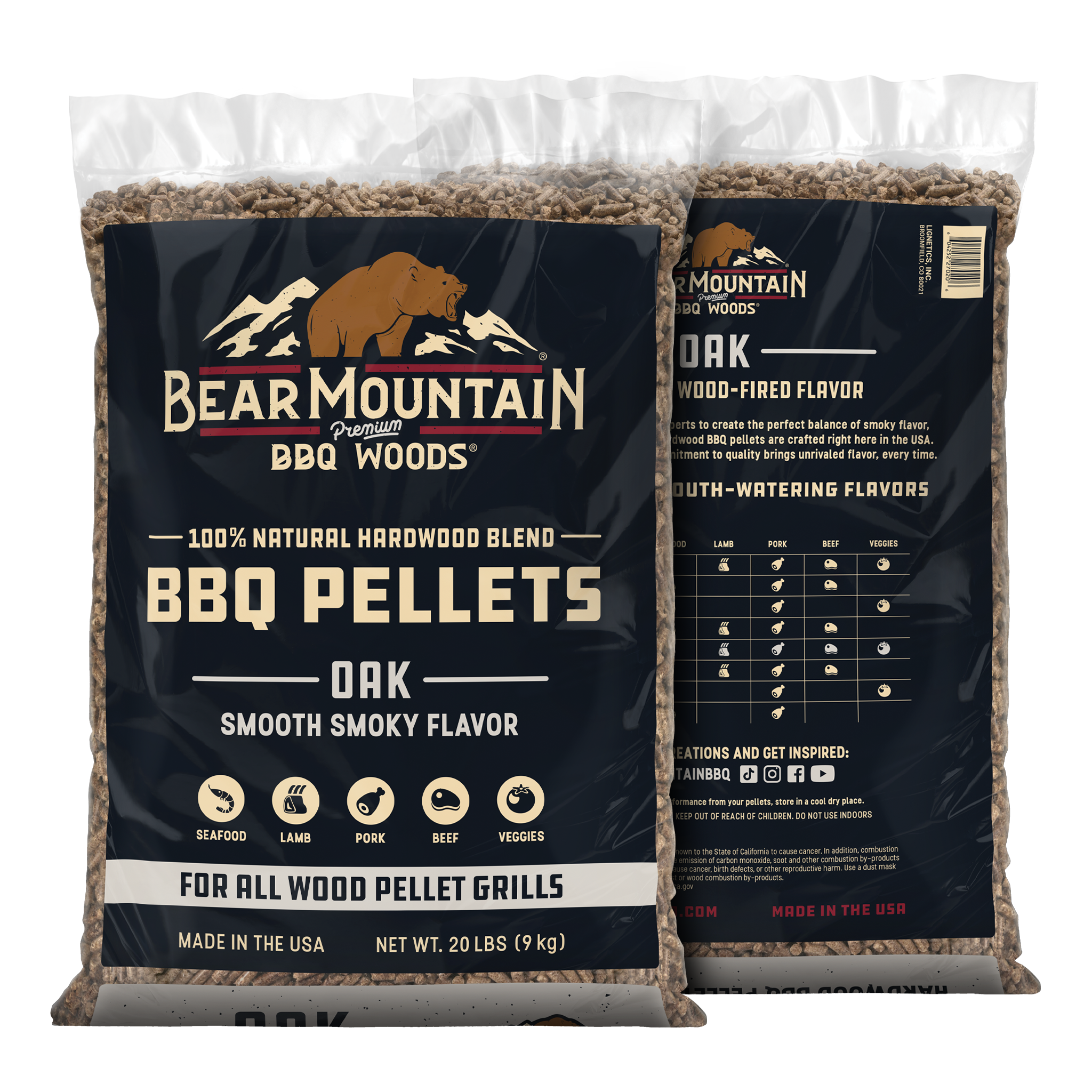 Oak BBQ Wood Pellets