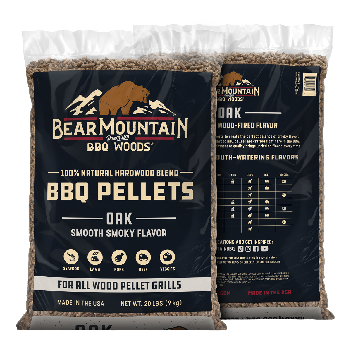 Oak BBQ Wood Pellets