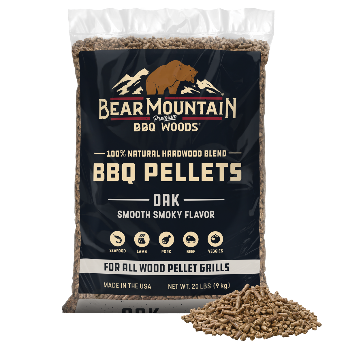 Oak BBQ Wood Pellets