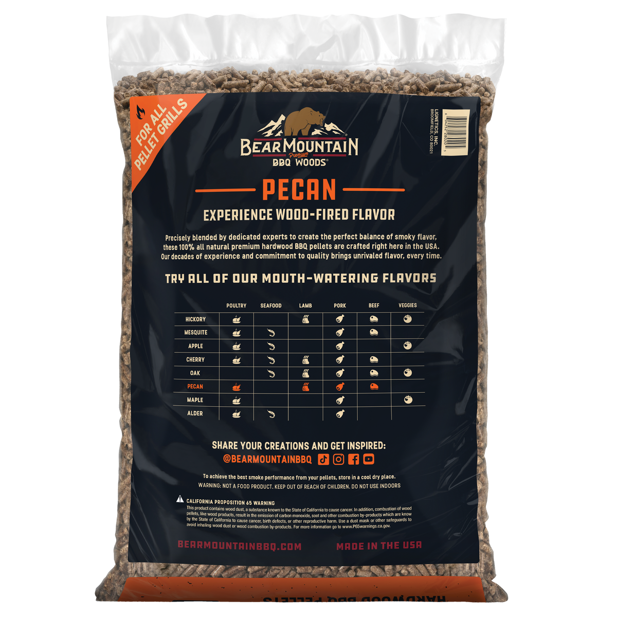 Pecan BBQ Wood Pellets