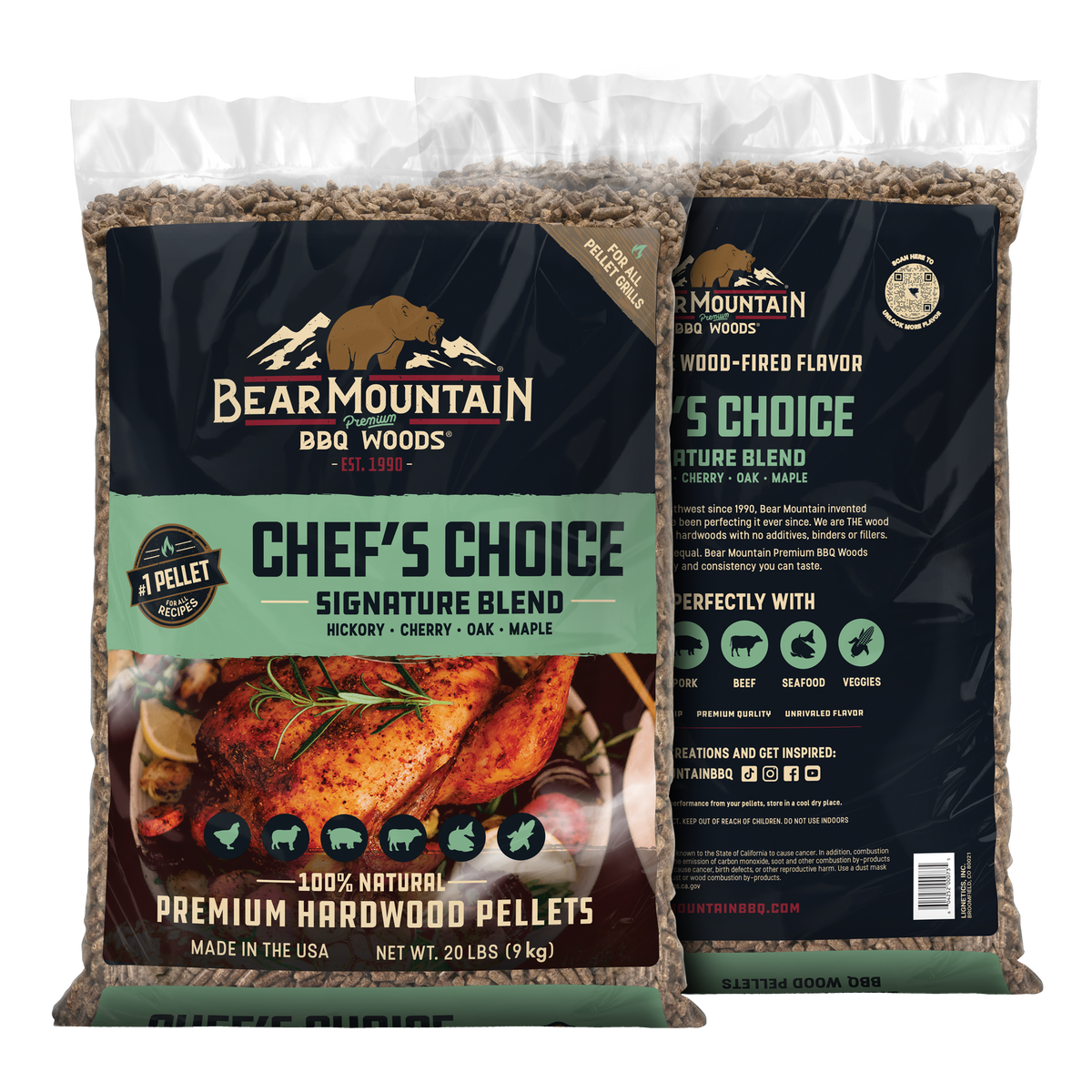 Chef's Choice Signature Blend BBQ Wood Pellets