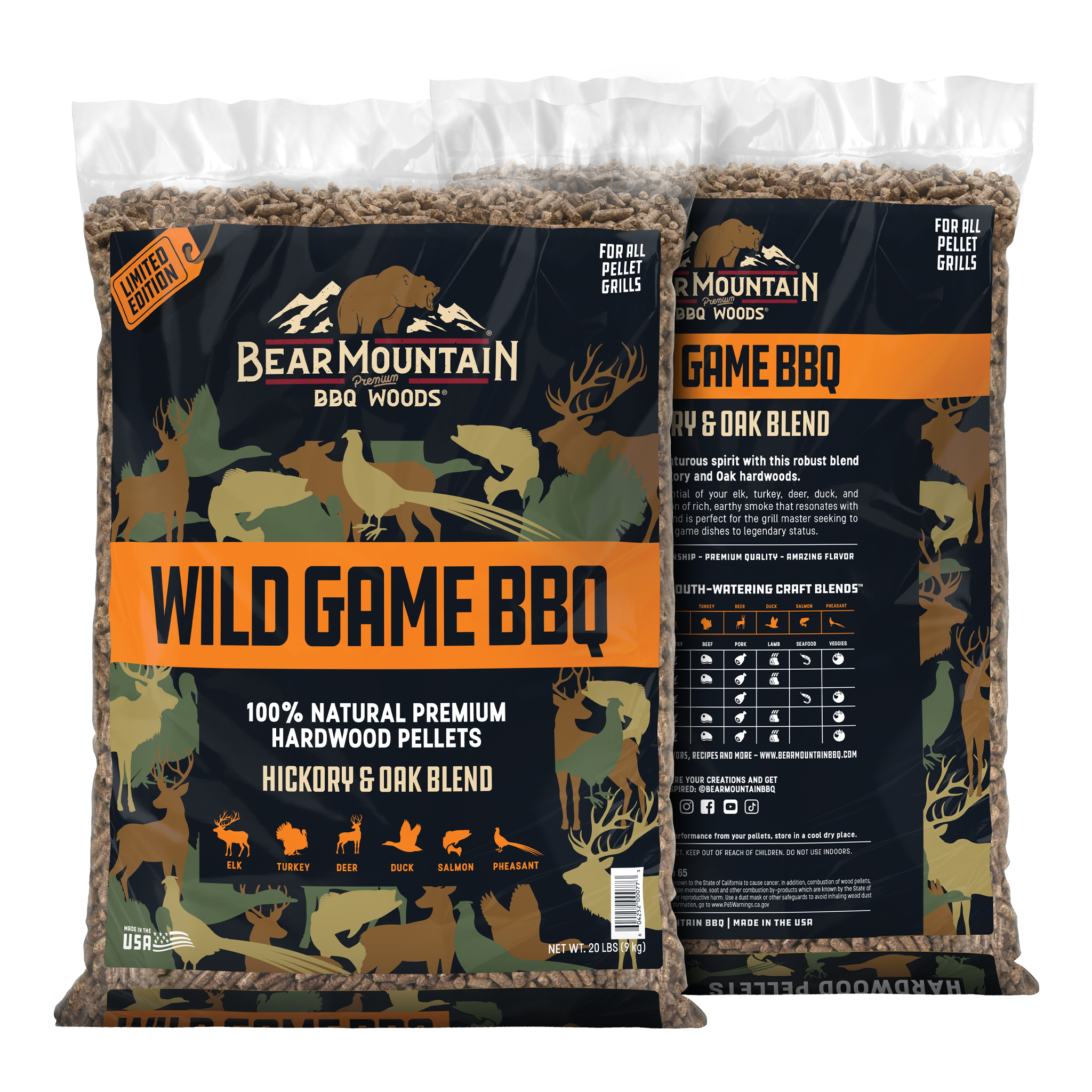 Wild Game BBQ Craft Blends® Wood Pellets