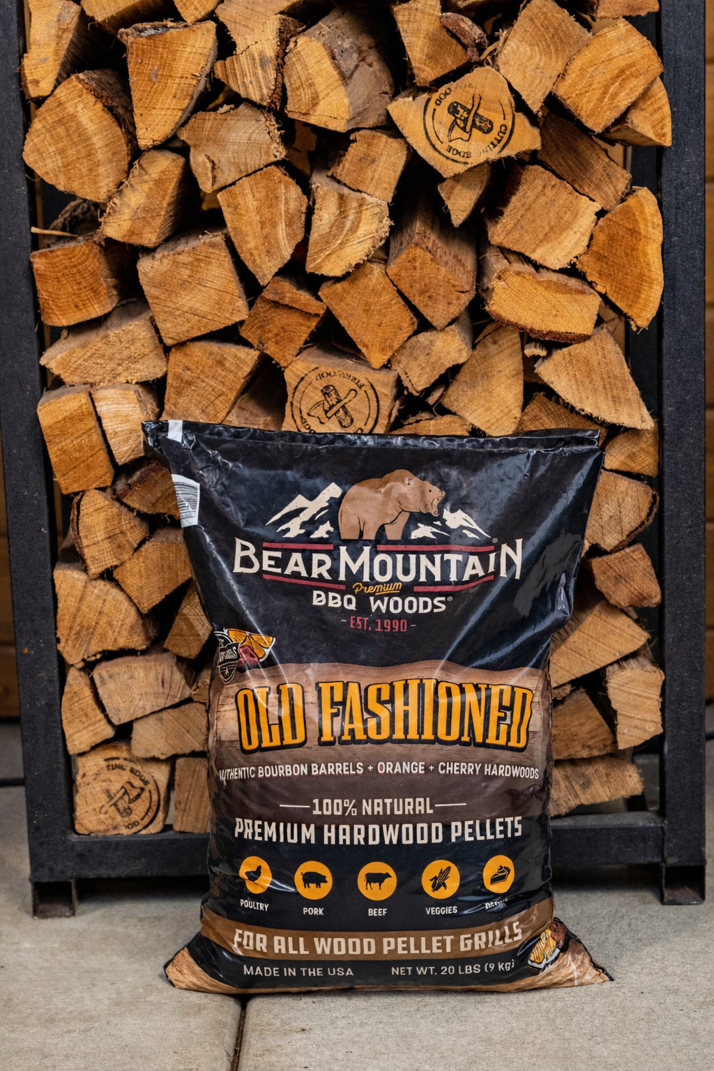 Old Fashioned Craft Cocktail Blend BBQ Wood Pellets
