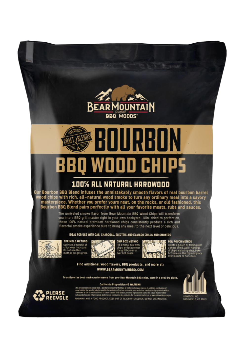 Bourbon BBQ Craft Blends® Wood Chips