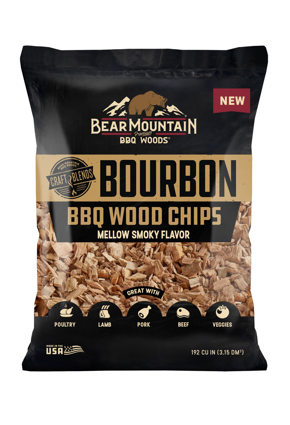 Bourbon BBQ Craft Blends® Wood Chips