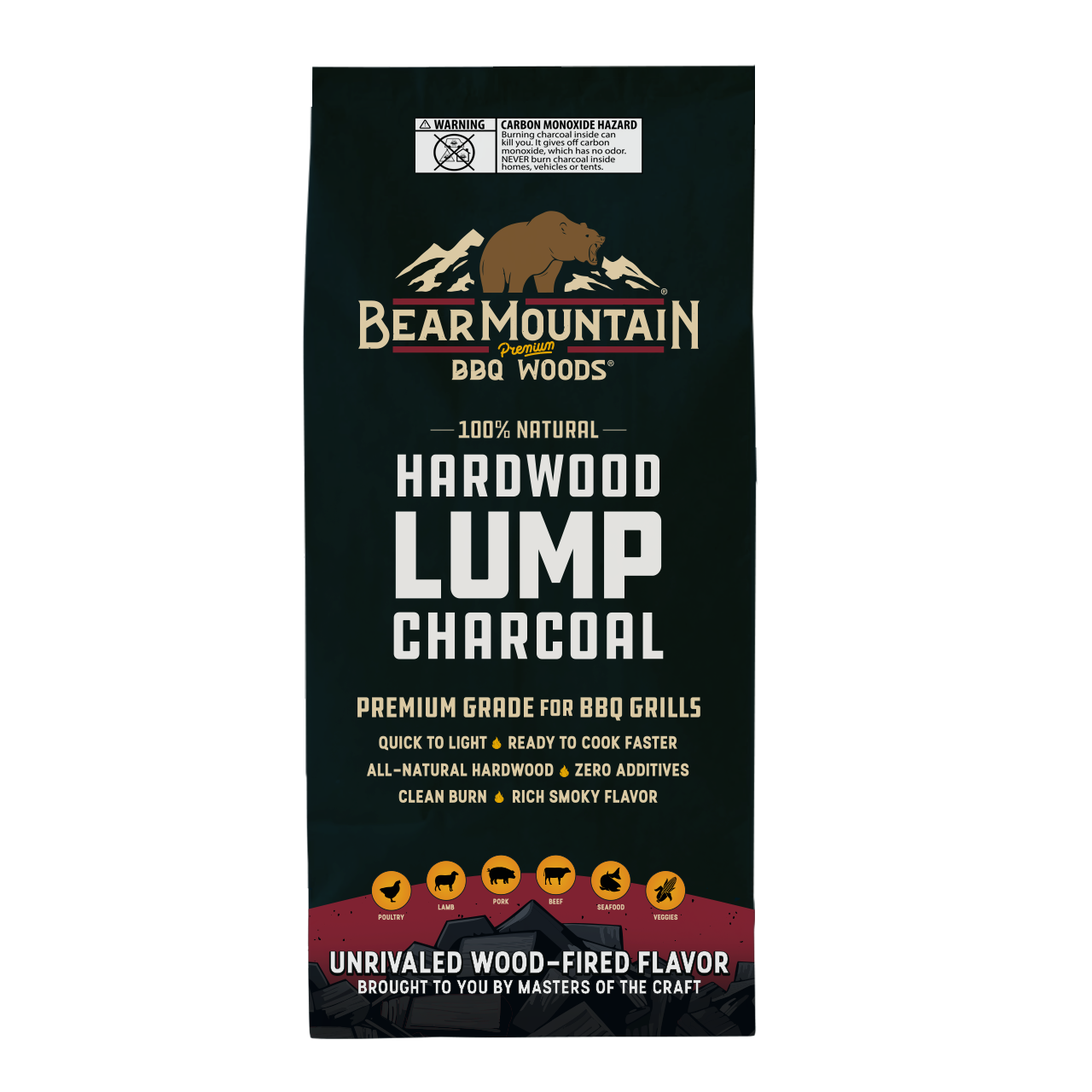BBQ Lump Charcoal - 16 LB