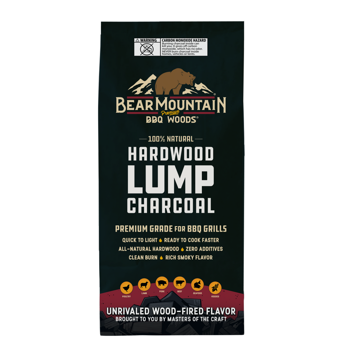 Hardwood BBQ Lump Charcoal - 8.8 LB