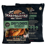 Bear Mountain Chef's Choice 100% Hardwood All Natural BBQ Wood Pellets