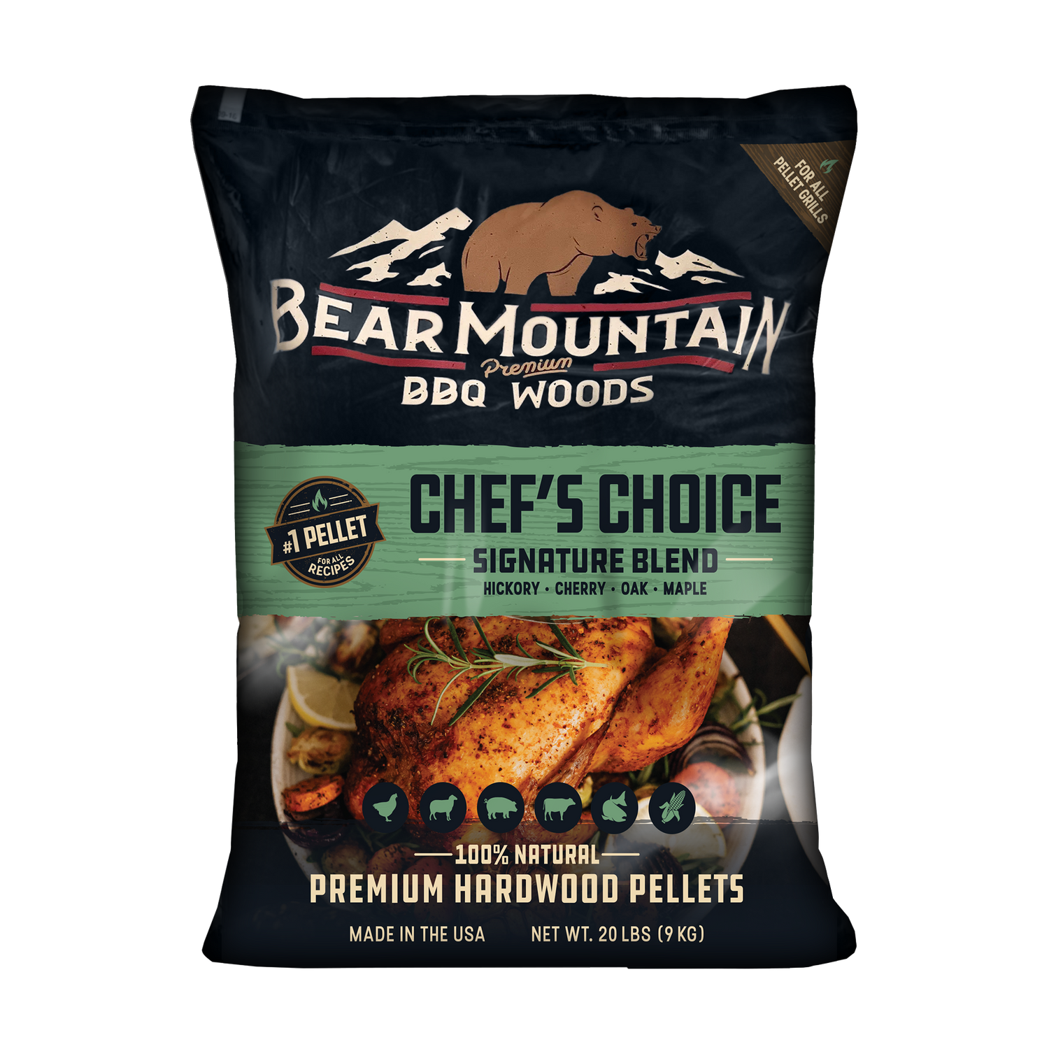 Bear mountain bbq pellets hot sale