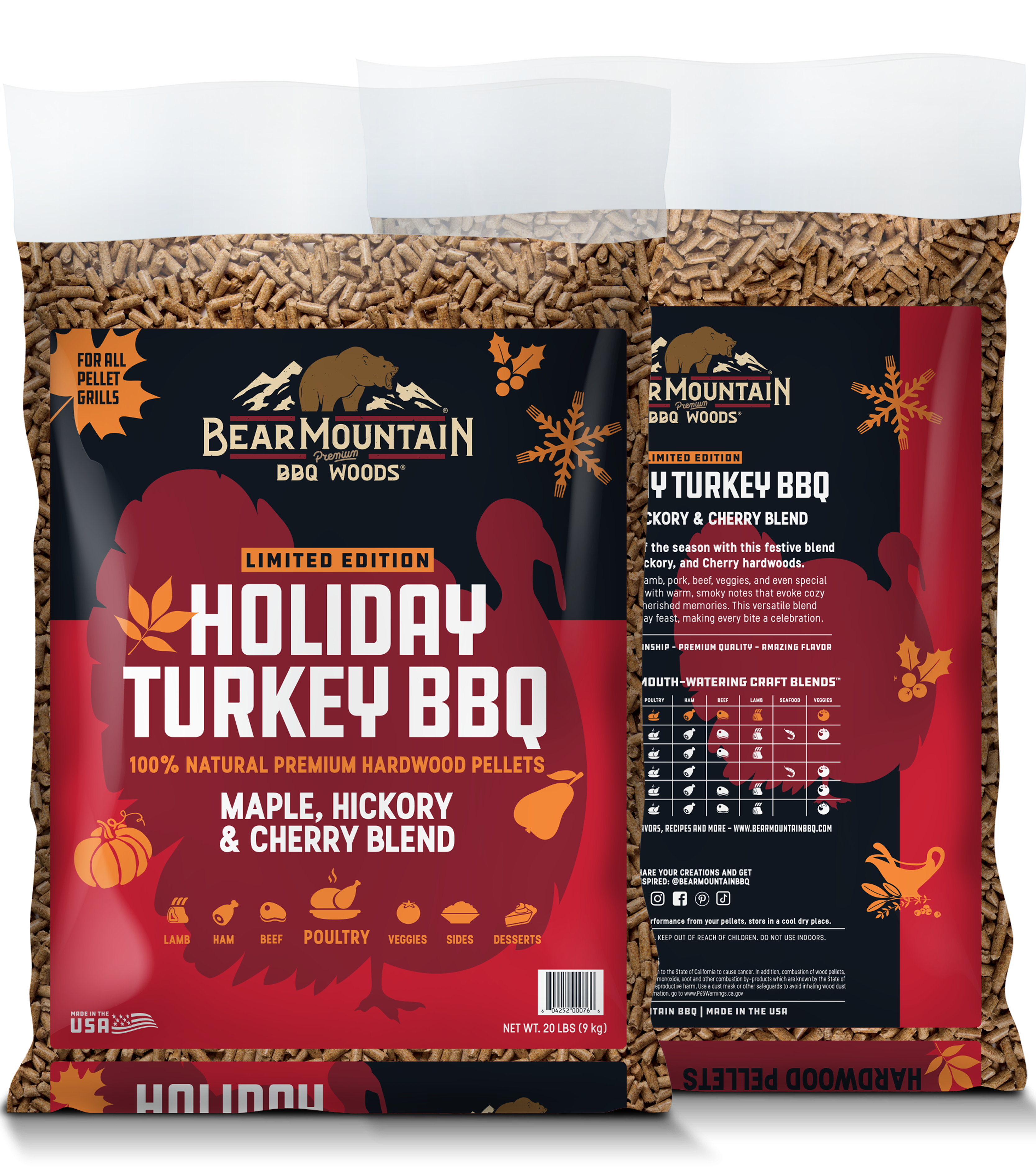 Holiday Turkey BBQ Craft Blends® Wood Pellets