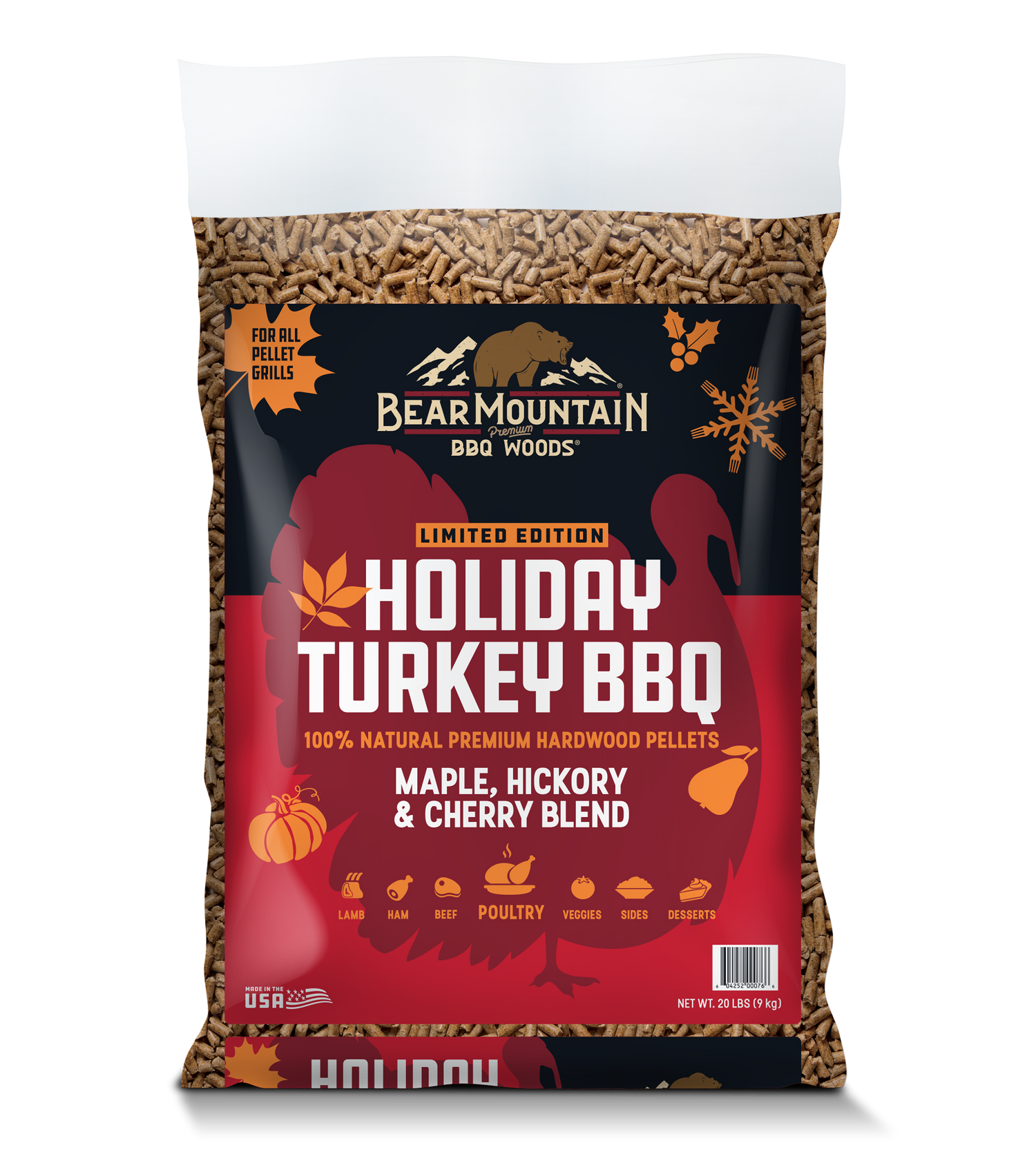 BBQ Craft Blend Pellets - Holiday Turkey BBQ