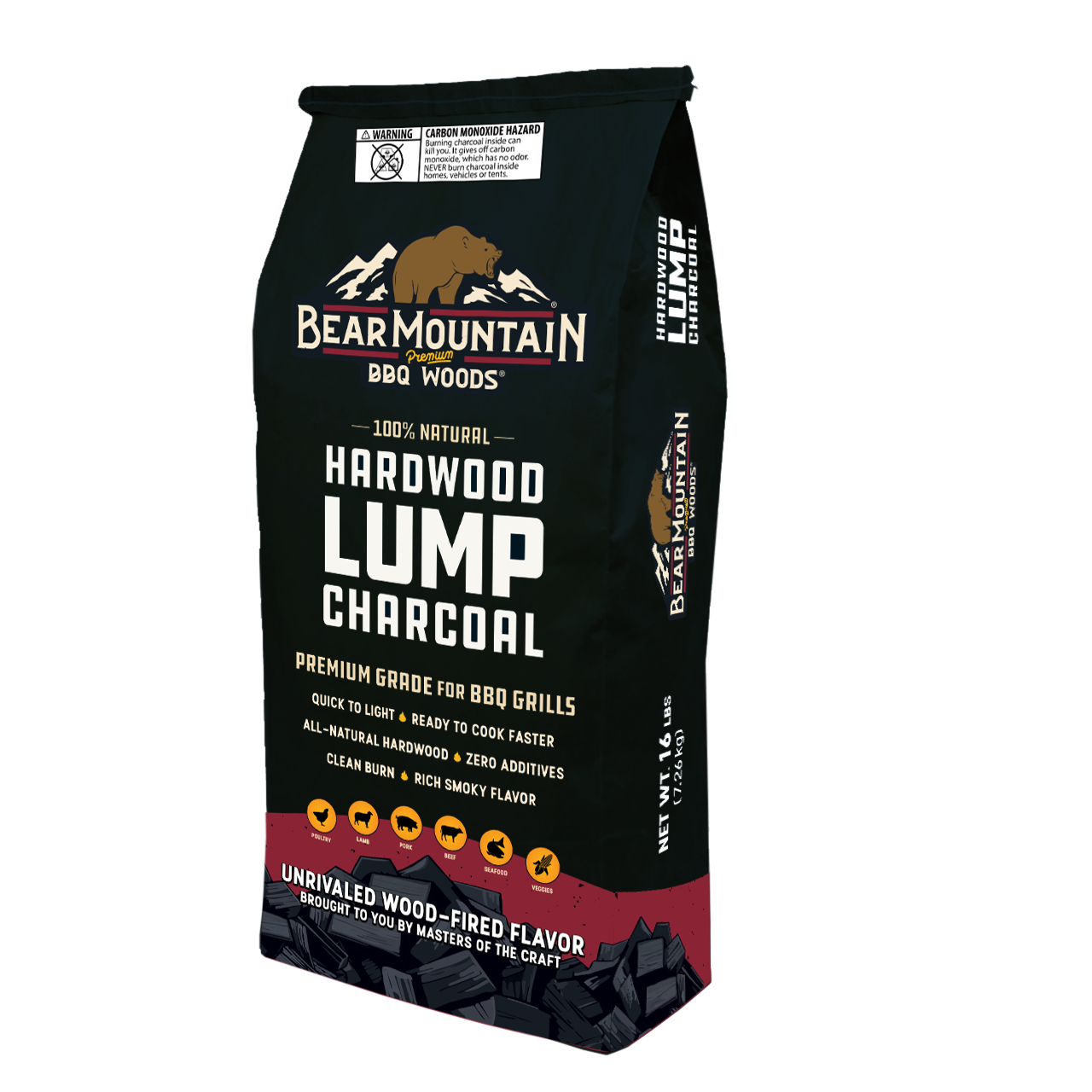 BBQ Lump Charcoal - 16 LB