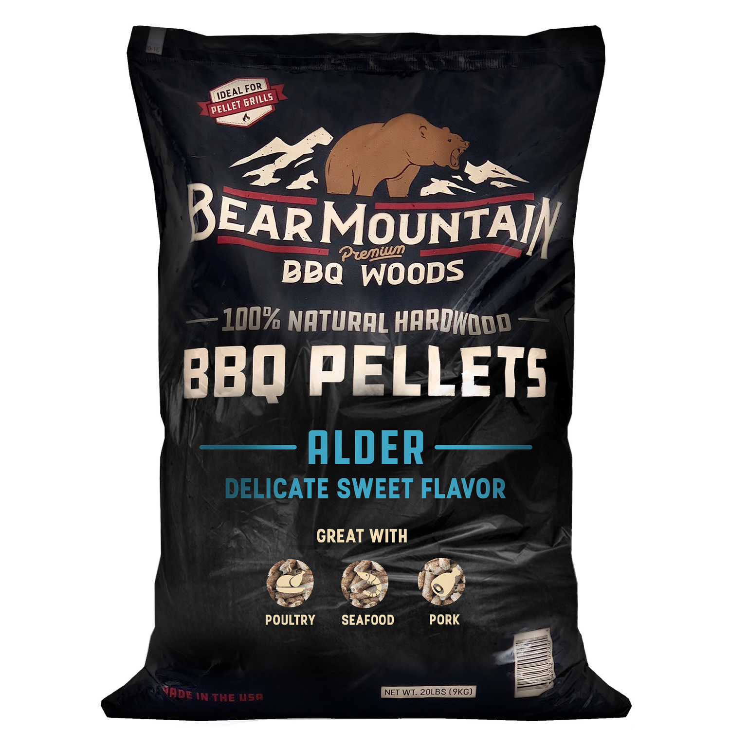 Alder BBQ Wood Pellets