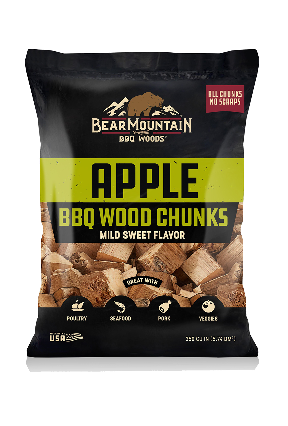 Apple BBQ Wood Chunks