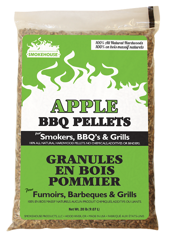 Smokehouse Apple BBQ Wood Pellets: Premium wood fire flavor. – Bear  Mountain BBQ
