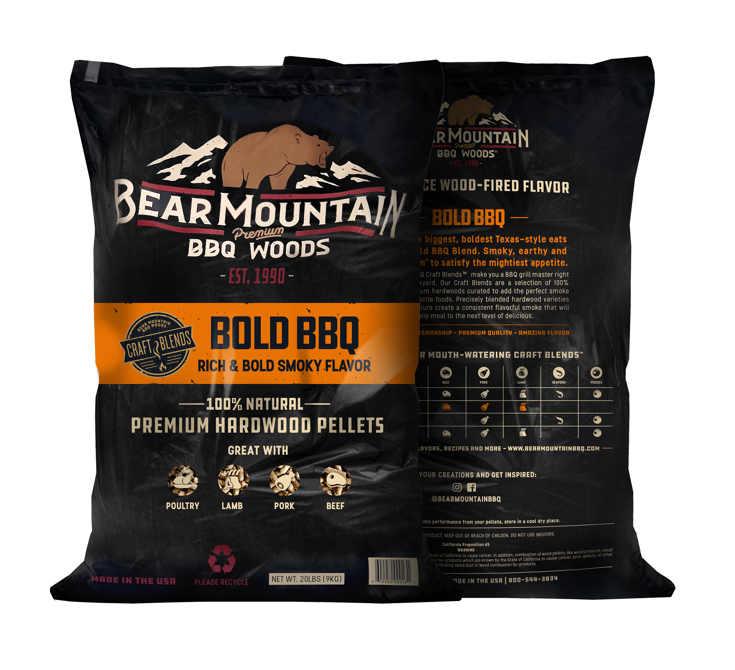 Bold BBQ Craft Blends™ Wood Pellets