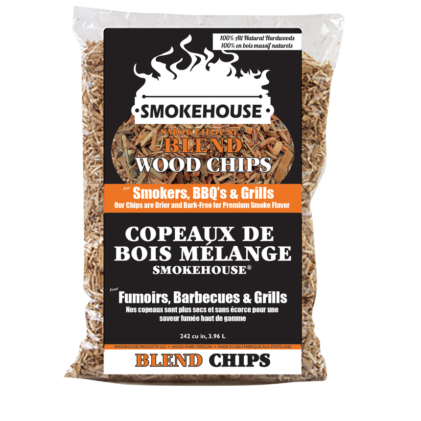  Smokehouse Products Wood Chips 4 Pack Assortment