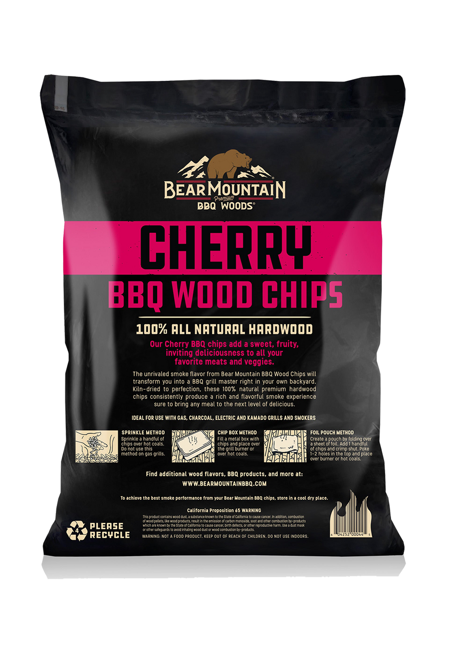Cherry BBQ Wood Chips Bear Mountain BBQ