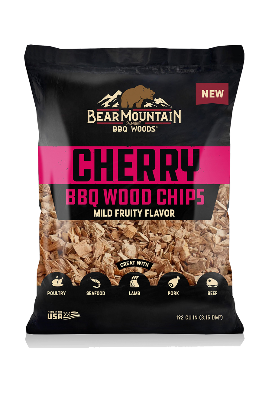 Cherry BBQ Wood Chips Bear Mountain BBQ