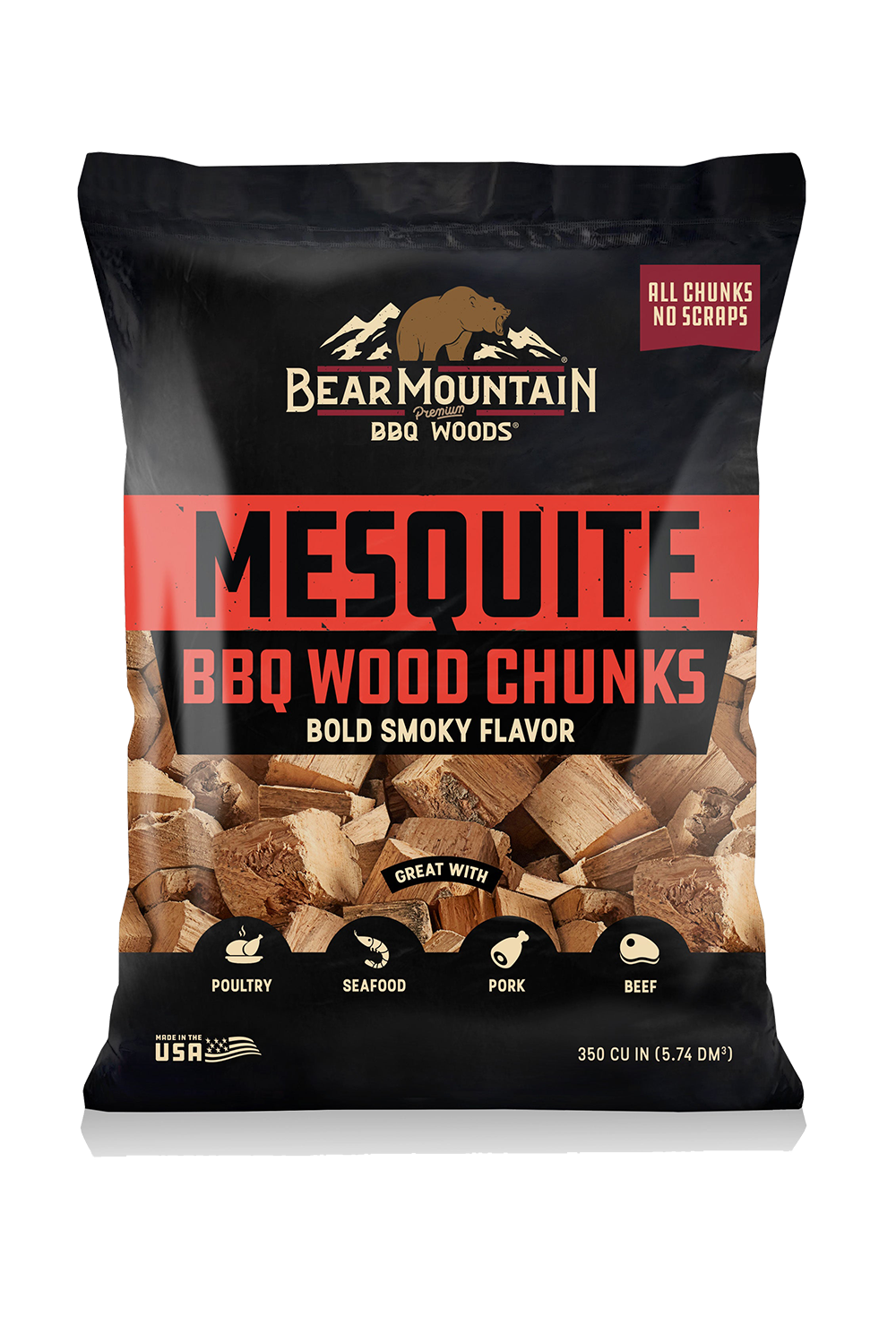Mesquite BBQ Wood Chunks