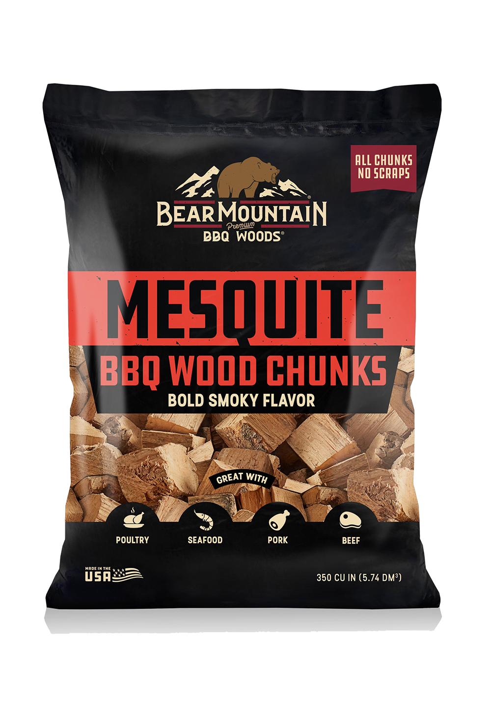 Mesquite BBQ Wood Chunks – Bear Mountain BBQ