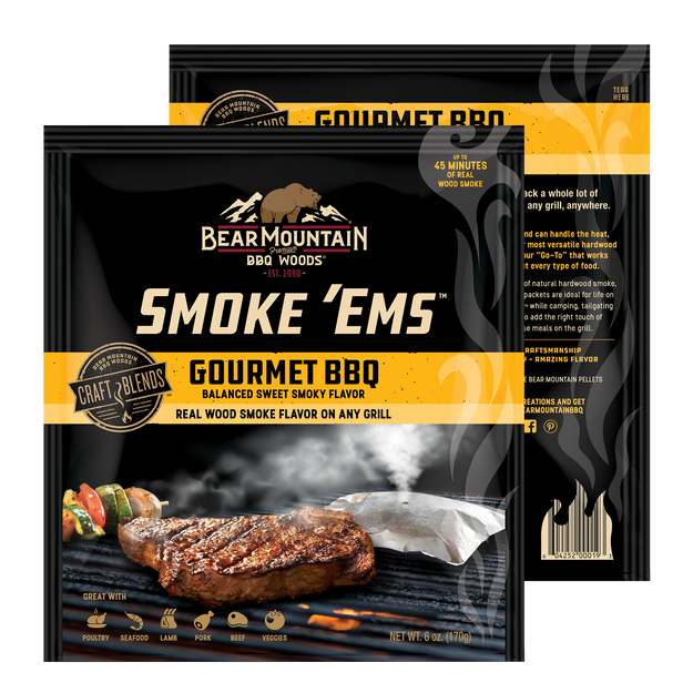 Gourmet BBQ Smoke 'Ems™ 4-Pack